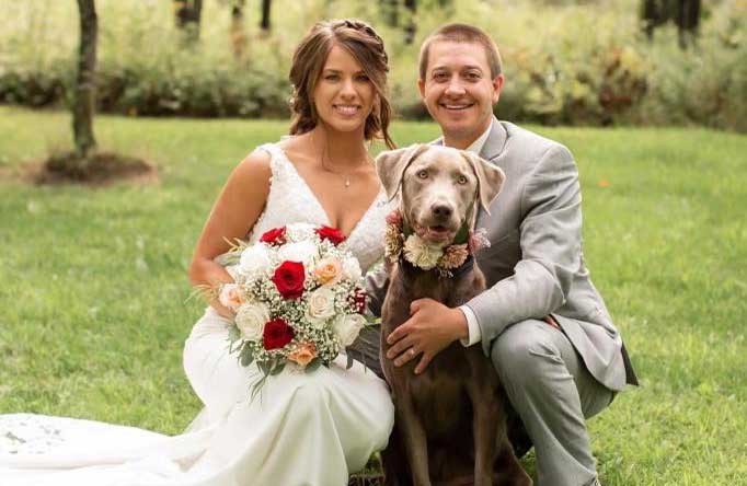 Doctor Zach Bruley and his family.