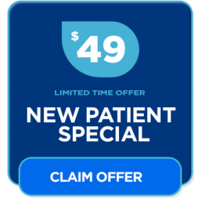 New Patient Special Promotion for $49.