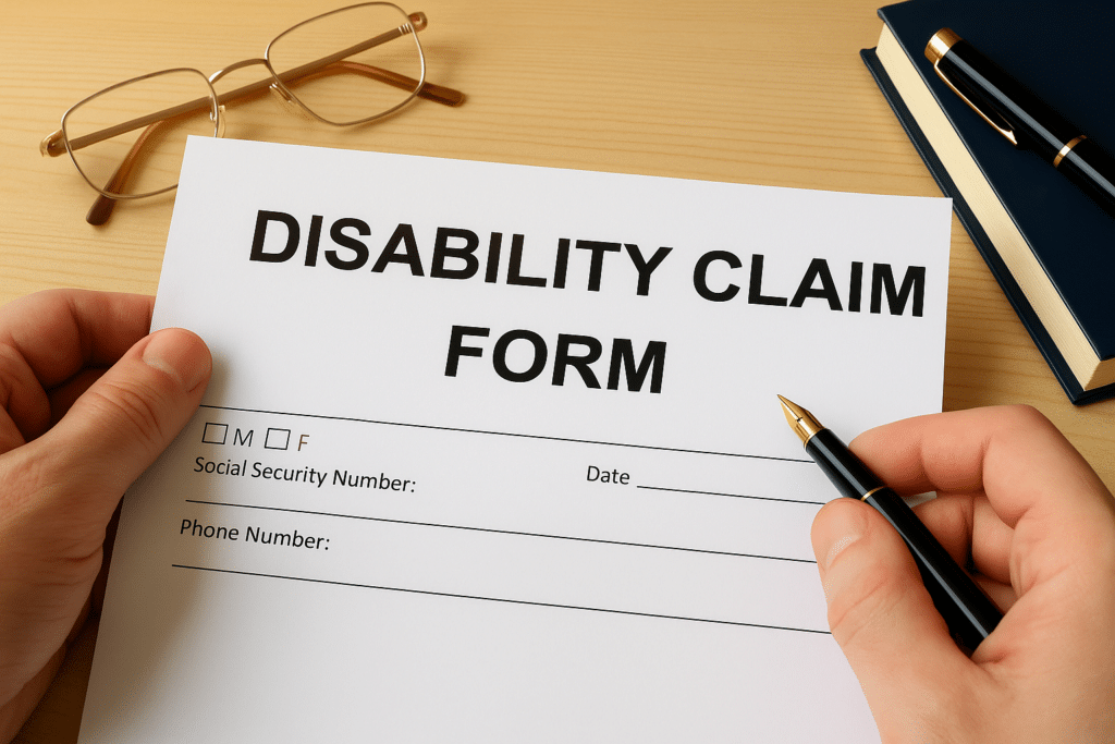 Social Security Administration Disability Claim Form