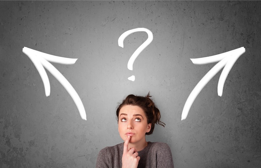 Patient deciding on which chiropractor to use.