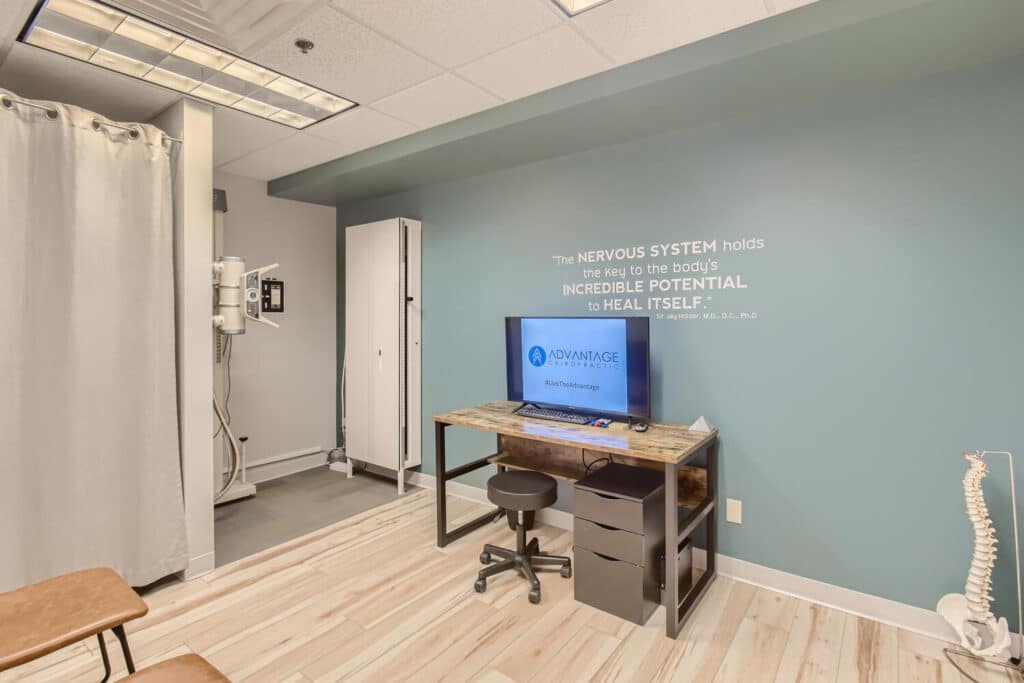 advantage chiropractic xray room